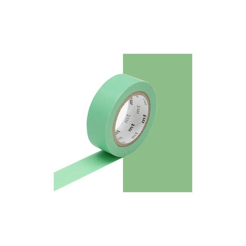 masking tape basic wakamidori (vert) 15mm*10m