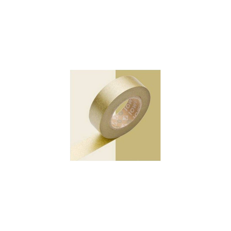 masking tape déco gold (doré) 15mm*10m