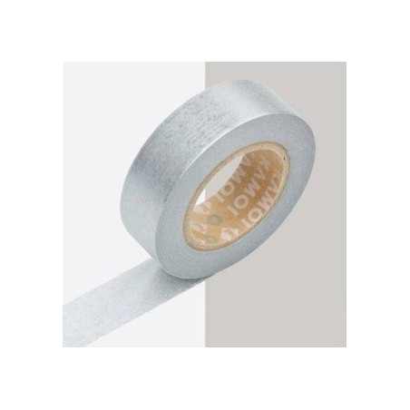 masking tape déco silver (argenté) 15mm*10m