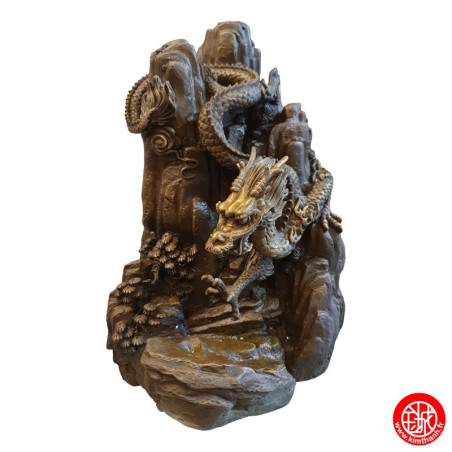 Dragon descendant de la Montagne en cuivre 25*36*23cm / 9kg