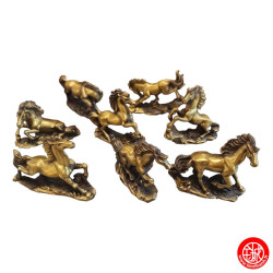 Zodiaque Cheval en cuivre