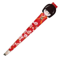 Pince à épiler KOKEShi rouge
