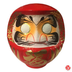 Daruma en papier mâché (h26cm)