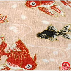 Tabi Socks (S) Socquettes à orteil japonaises KiNGYO roses (extensible t34 à t39)