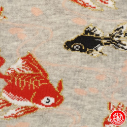 Tabi Socks (S) Socquettes à orteil japonaises KiNGYO gris clair (extensible t34 à t39)