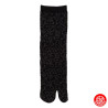 Tabi Socks (M) Chaussettes à orteil japonaises KARAKUSA noires (Taille extensible de 39 à 44)