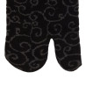 Tabi Socks (M) Chaussettes à orteil japonaises KARAKUSA noires (Taille extensible de 39 à 44)