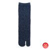 Tabi Socks (M) Chaussettes à orteil japonaises KARAKUSA bleues (Taille extensible de 39 à 44)