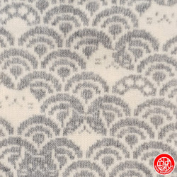 Socquettes à 5 doigts japonaises S ChAT dans les VAGUES grises (extensible t34 à t39)