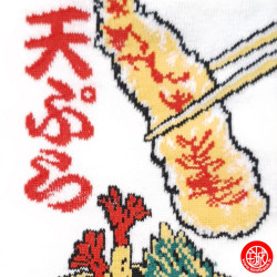 Tabi Socks (S) Socquettes à orteil japonaises TEMPURA blanches (extensible t34 à t39)