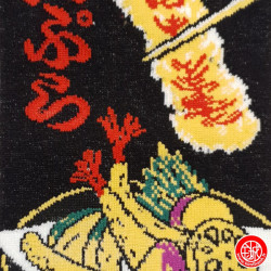 Tabi Socks (S) Socquettes à orteil japonaises TEMPURA bleu nuit (extensible t34 à t39)