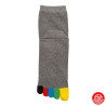 Chaussettes à 5 doigts japonaises (M) ARC en CiEL grises (extensible t40 à 44)