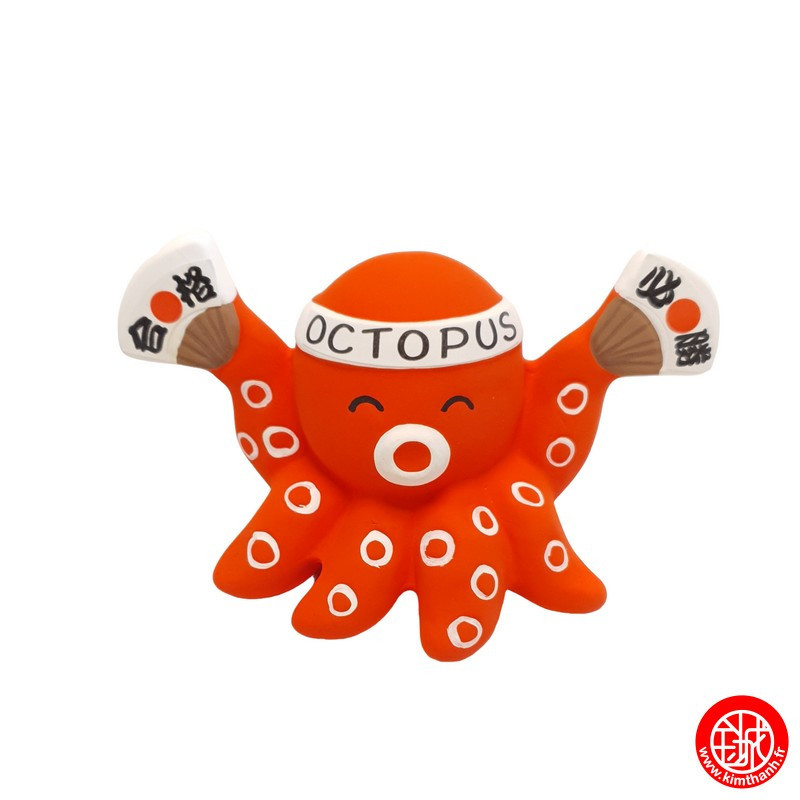 Pieuvre octopus VERS la ViCTOiRE en argile (h5.5cm)