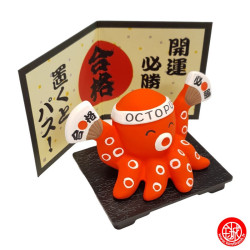 Pieuvre octopus VERS la ViCTOiRE en argile (h5.5cm)