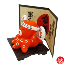 Pieuvre octopus VERS la ViCTOiRE en argile (h5.5cm)