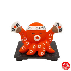 Pieuvre octopus VERS la ViCTOiRE en argile (h5.5cm)