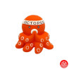 Pieuvre octopus TOUS MES VOEUX en argile (h5.5cm)