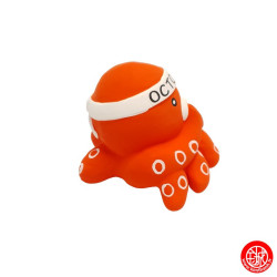 Pieuvre octopus TOUS MES VOEUX en argile (h5.5cm)