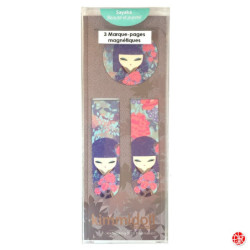 3 Marque-pages magnétiques Kimmidoll SAYAKA (Beauté et Pureté)