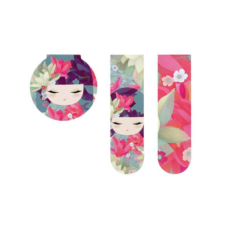 3 Marque-pages magnétiques Kimmidoll TAKARA (Chance)