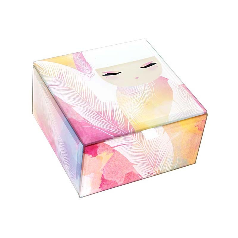 Boîte à bijoux en verre Kimmidoll MiZUYO (Tendresse)