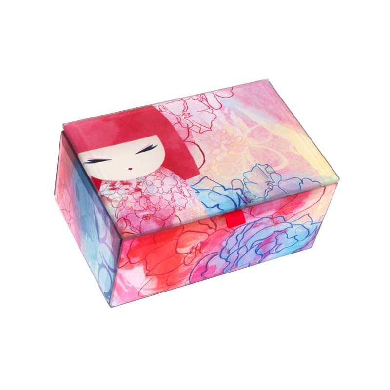 Boîte à bijoux en verre Kimmidoll YUKA (Générosité)