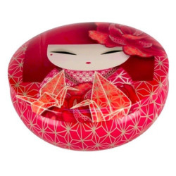Boîte métallique ronde 13x4 Kimmidoll KAZUNA (Ami véritable)