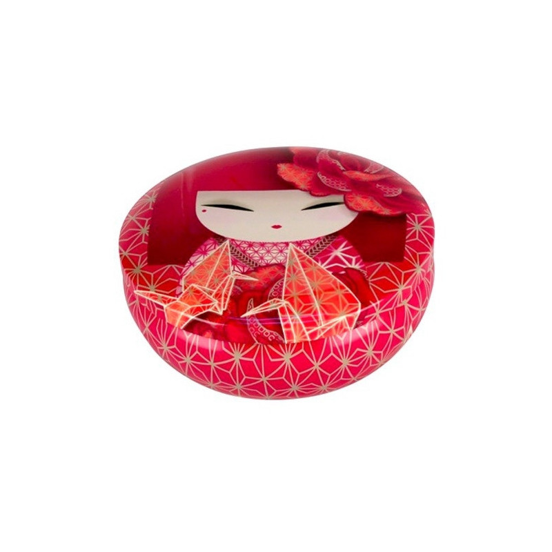 Boîte métallique ronde 13x4 Kimmidoll KAZUNA (Ami véritable)