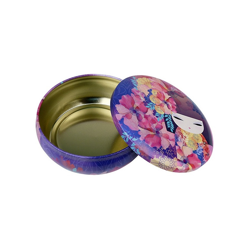 Boîte métallique ronde 13x4 Kimmidoll KYOKA (Joie)