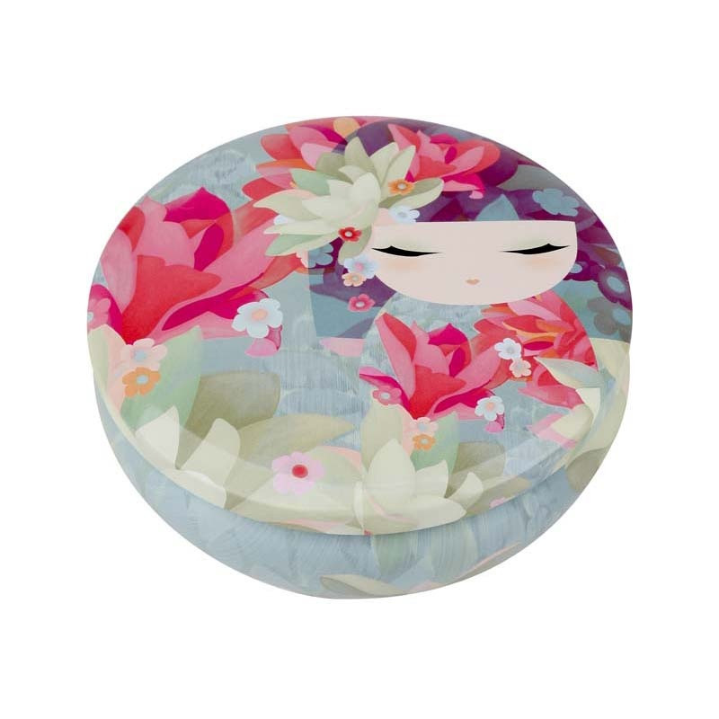 Boîte métallique ronde 13x4 Kimmidoll TAKARA (Chance)