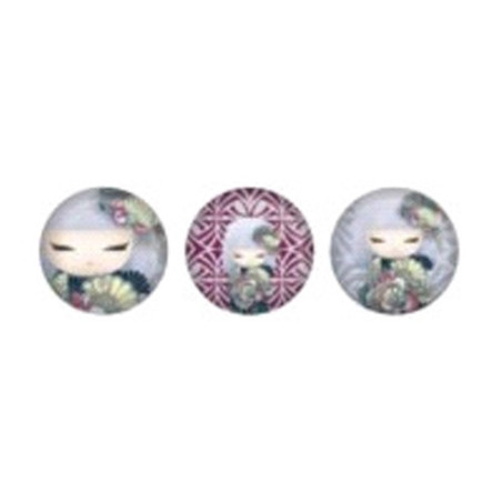 Magnet en verre Kimmidoll AiRi (Adoration)