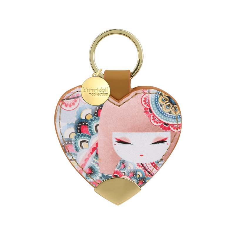 Porte-clés coeur strap Kimmidoll HARUYO (Paix)
