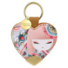 Porte-clés coeur strap Kimmidoll HARUYO (Paix)