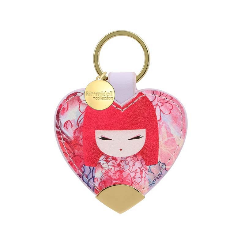 Porte-clés coeur strap Kimmidoll YUKA (Générosité)
