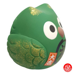 Tirelire ChOUETTE en argile h9cm