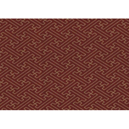 Tissus au mètre SAYA rouge 100% coton (Japon)