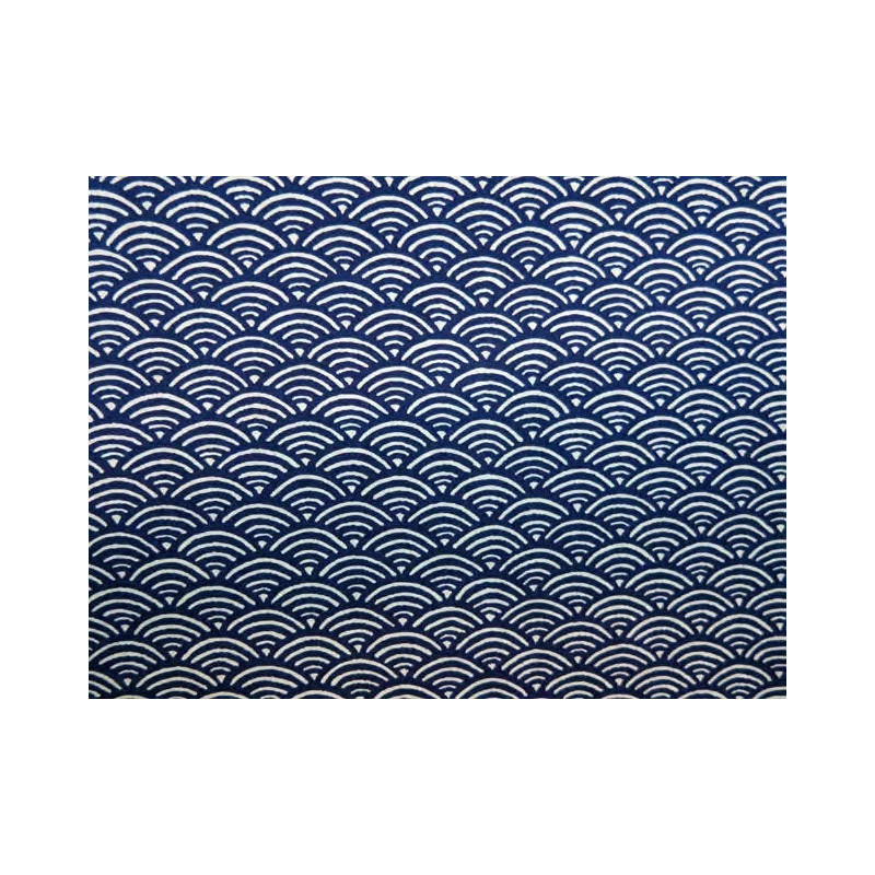 Tissus au mètre SEiGAihA bleu 100% coton (Japon)