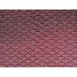 Tissus au mètre SEiGAihA rouge 100% coton (Japon)