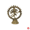 Shiva Nataradja en laiton doré (h10cm)