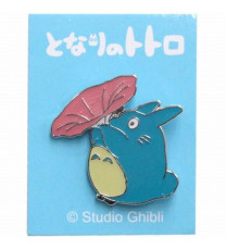 Pin's Totoro bleu et Belle de Jour - Mon voisin Totoro© (L2.6*h2.5cm)