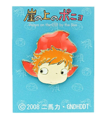 Pin's Ponyo plonge - Ponyo sur la falaise© (L2.3*h2.2cm)