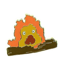 Pin's Calcifer - Le Château Ambulant© (L2.6*h2cm)