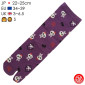 Tabi Socks (S) Chaussettes à orteil japonaises CRâNES KAWAii violettes (extensible t34 à t39)