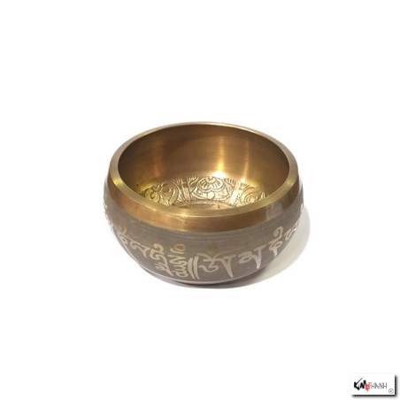 Bol chantant gravé BOUddhA (d13.5cm)