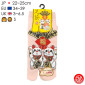 Tabi Socks (S) Socquettes à orteil japonaises DOUbLE MANEKi NEKO roses (extensible t34 à t39)