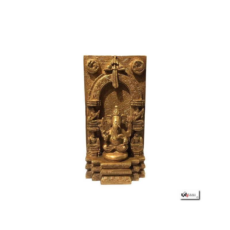 Ganesh en laiton (h20cm)