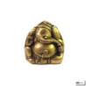 Ganesh assis en laiton (h5cm)