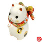 Maneki neko PRièRE en porcelaine japonaise h6.5cm