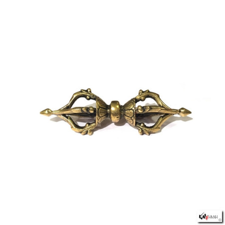 Dorje en laiton (L12cm)