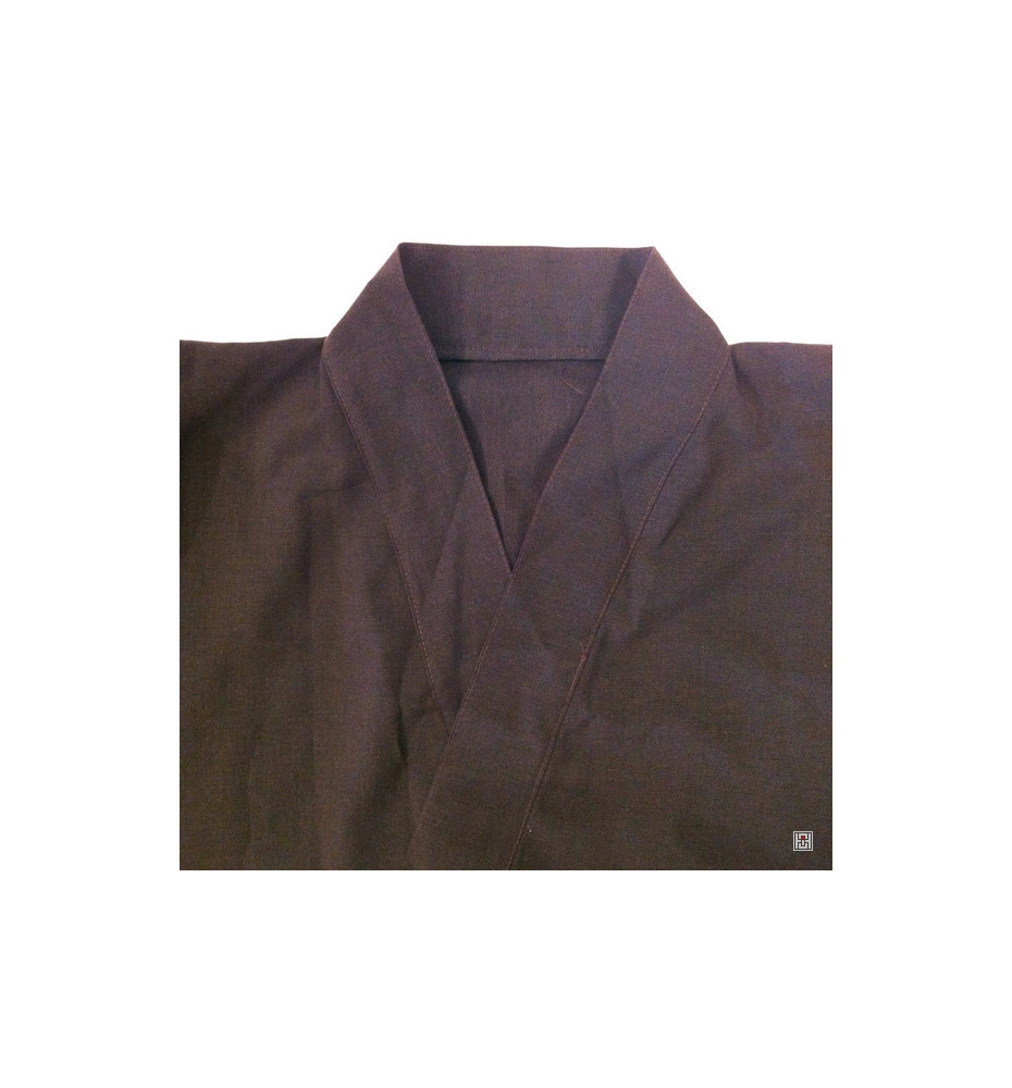 Kimono court HOMME marron (TU)